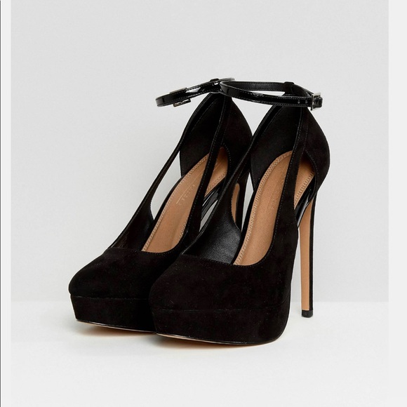 ASOS Cutout Platform Heels - Picture 2 of 9